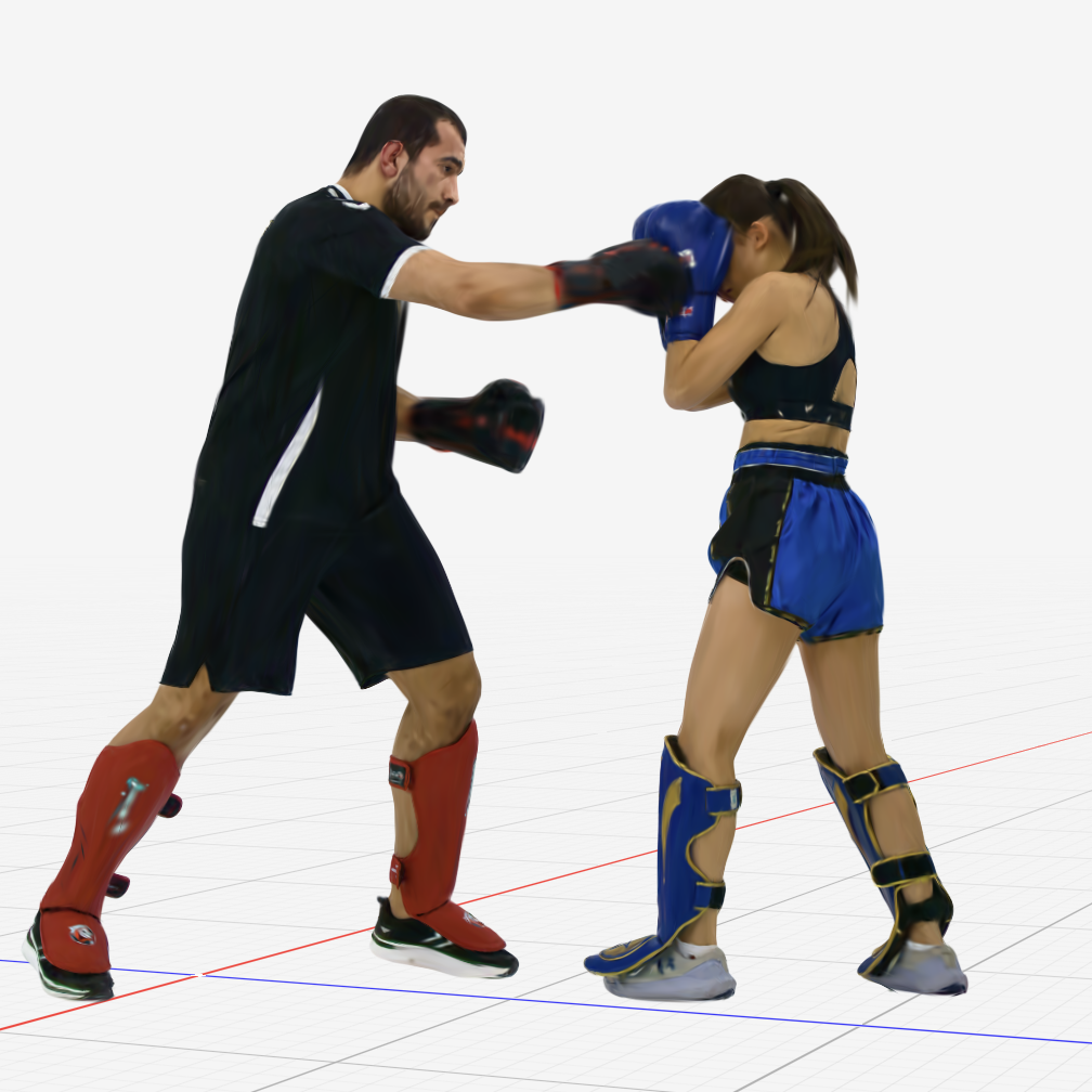 Kickbox Volumetric Video